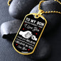 Never Forget | Love Mom Dog Tag