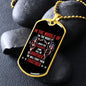 In The Middle of the Night | Dog Tag (Red, White & Blue Design)