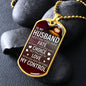 To My Husband | Fate Choice Love Dog Tag