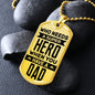 Superhero Dad | Dog Tag Necklace