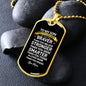 To My Strong, Brave Son | Dog Tag Love Mom