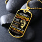 Fishing with Daughter | Dog Tag Necklace