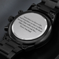 Best Time Black Chronograph Watch
