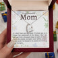 To My Beautiful Mom | Forever Love Necklace