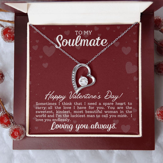 Loving You Always Soulmate | Forever Love Necklace