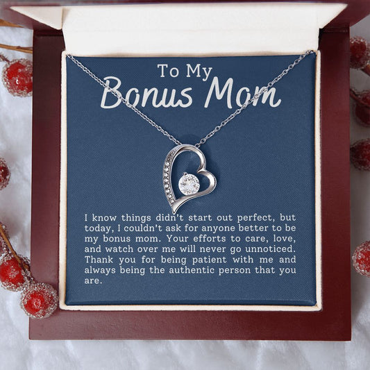 Bonus Mom Thank You | Love Forever Necklace
