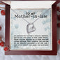 To My Mother-in-Law A Blessing | Forever Love Necklace
