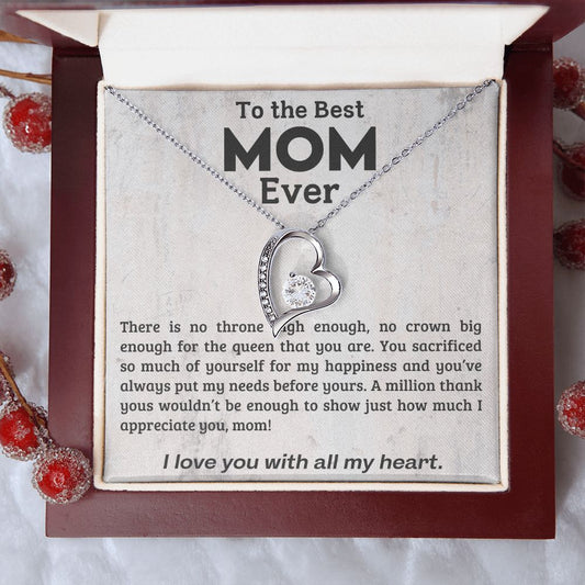 Best Mom Ever | Forever Love Necklace