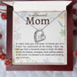 To My Beautiful Mom | Forever Love Necklace