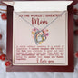 To The World's Greatest Mom |Forever Love Necklace