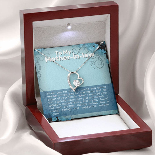 Loving & Caring Mother-in-Law | Forever Love Necklace