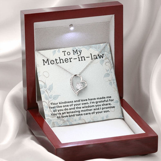 To My Mother-in-Law | Forever Love Necklace