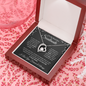 Forever Love Necklace | Soulmate Flowers Black Card
