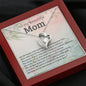 To My Beautiful Mom | Forever Love Necklace