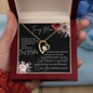 To My Mom Thank You for the Love | Forever Love Necklace
