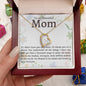 To My Beautiful Mom | Forever Love Necklace
