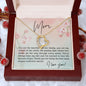 Mom You Are the Heartbeat of Our Family | Forever Love Necklace