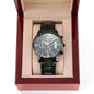 Best Time Black Chronograph Watch