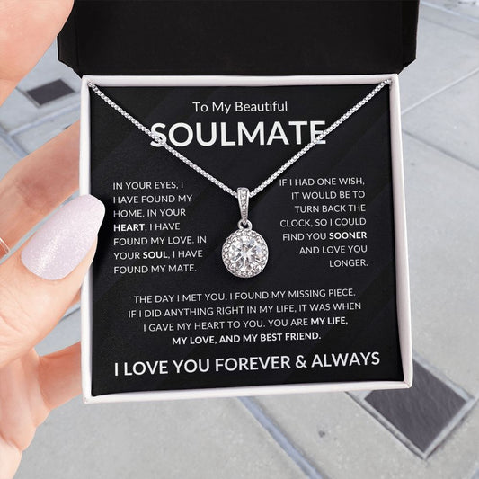 In Your Eyes Beautiful Soulmate | Eternal Hope Necklace