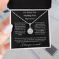 I'm Sorry For Hurting You My Love | Eternal Hope Necklace