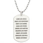 Love Pray Obey | Engraved Dog Tag Necklace