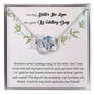 Sister in Law on Your Wedding Day | Perfect Pair Necklace