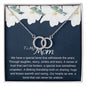 To My Mom a Special Bond | Perfect Pair Necklace