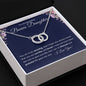 Beautiful Bonus Daughter | Perfect Pair Necklace