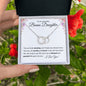 Beautiful Bonus Daughter | Perfect Pair Necklace