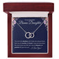 Beautiful Bonus Daughter | Perfect Pair Necklace