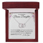 Beautiful Bonus Daughter | Perfect Pair Necklace