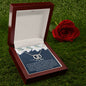 To My Mom a Special Bond | Perfect Pair Necklace