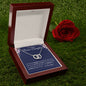 Beautiful Bonus Daughter | Perfect Pair Necklace