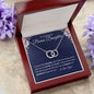 Beautiful Bonus Daughter | Perfect Pair Necklace