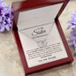 To My Sister You Are Enough | Perfect Pair Necklace