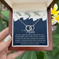 To My Mom a Special Bond | Perfect Pair Necklace