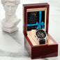 I Am Truly Sorry-Openwork Men's Watch