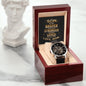 Braver, Stronger, Loved | Men's Openwork Watch