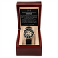 I Love You Dad | Openwork Watch
