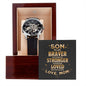 Braver, Stronger, Loved | Men's Openwork Watch