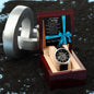 I Am Truly Sorry-Openwork Men's Watch