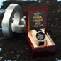 Braver, Stronger, Loved | Men's Openwork Watch