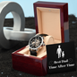 Time After Time Men's Openwork Watch