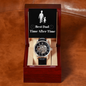 Time After Time Men's Openwork Watch