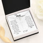 Your Dad is Not Forgotten | Faith Cross Necklace