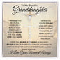 Granddaughter I Love You Forever | Faith Necklace