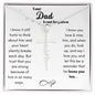 Your Dad is Not Forgotten | Faith Cross Necklace