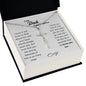 Your Dad is Not Forgotten | Faith Cross Necklace