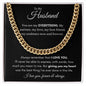 Husband, I Love You Forever & Always | Cuban Link Chain
