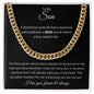 To My Son the Proudest Moment | Cuban Link Chain